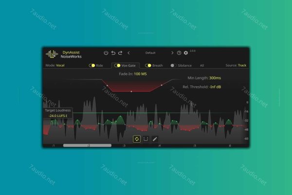 人声对白处理插件 NoiseWorks DynAssist v2.2.0 MOCHA WIN-7audio