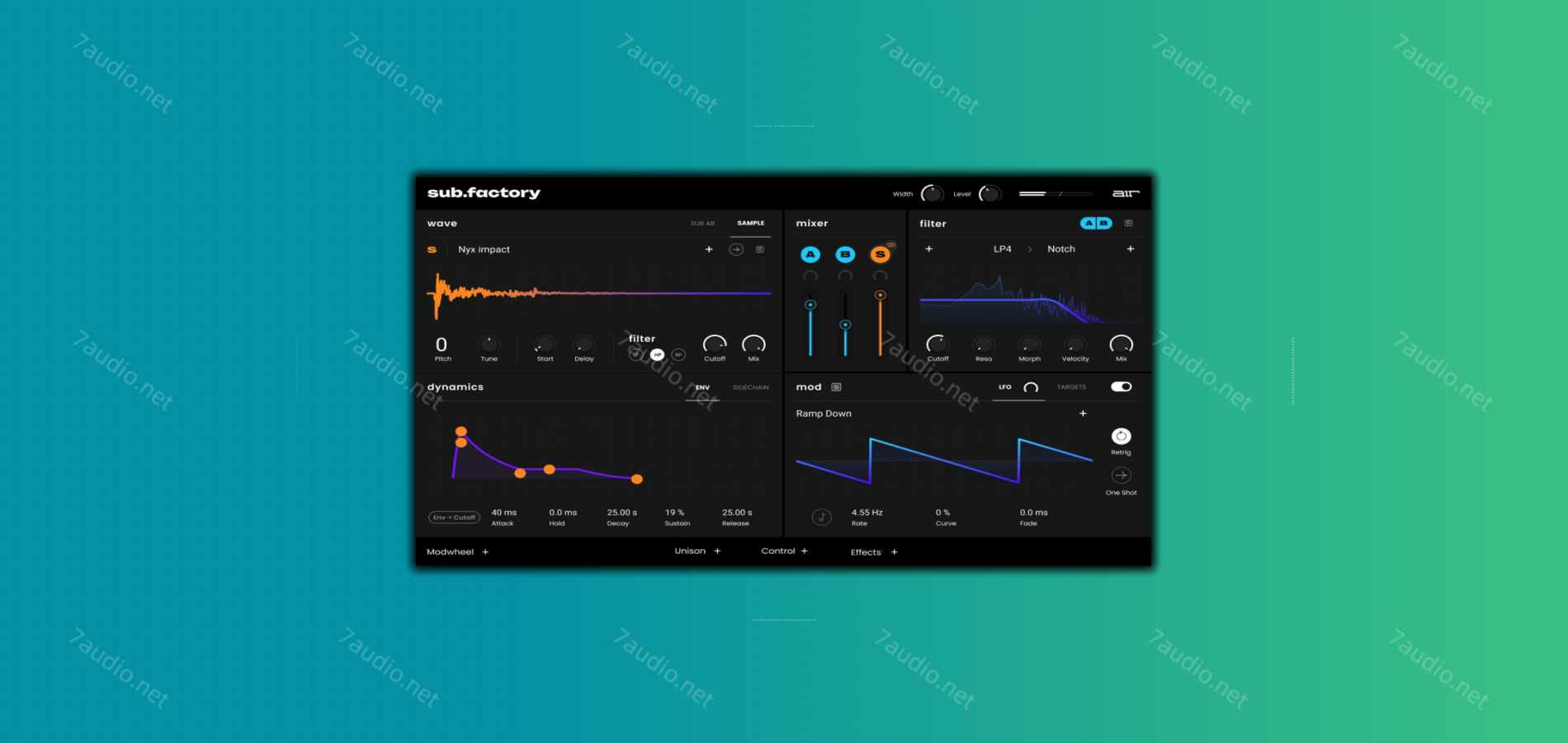 低音合成器 AIR Music Technology Sub Factory v1.2.1.11 TC WIN-7audio