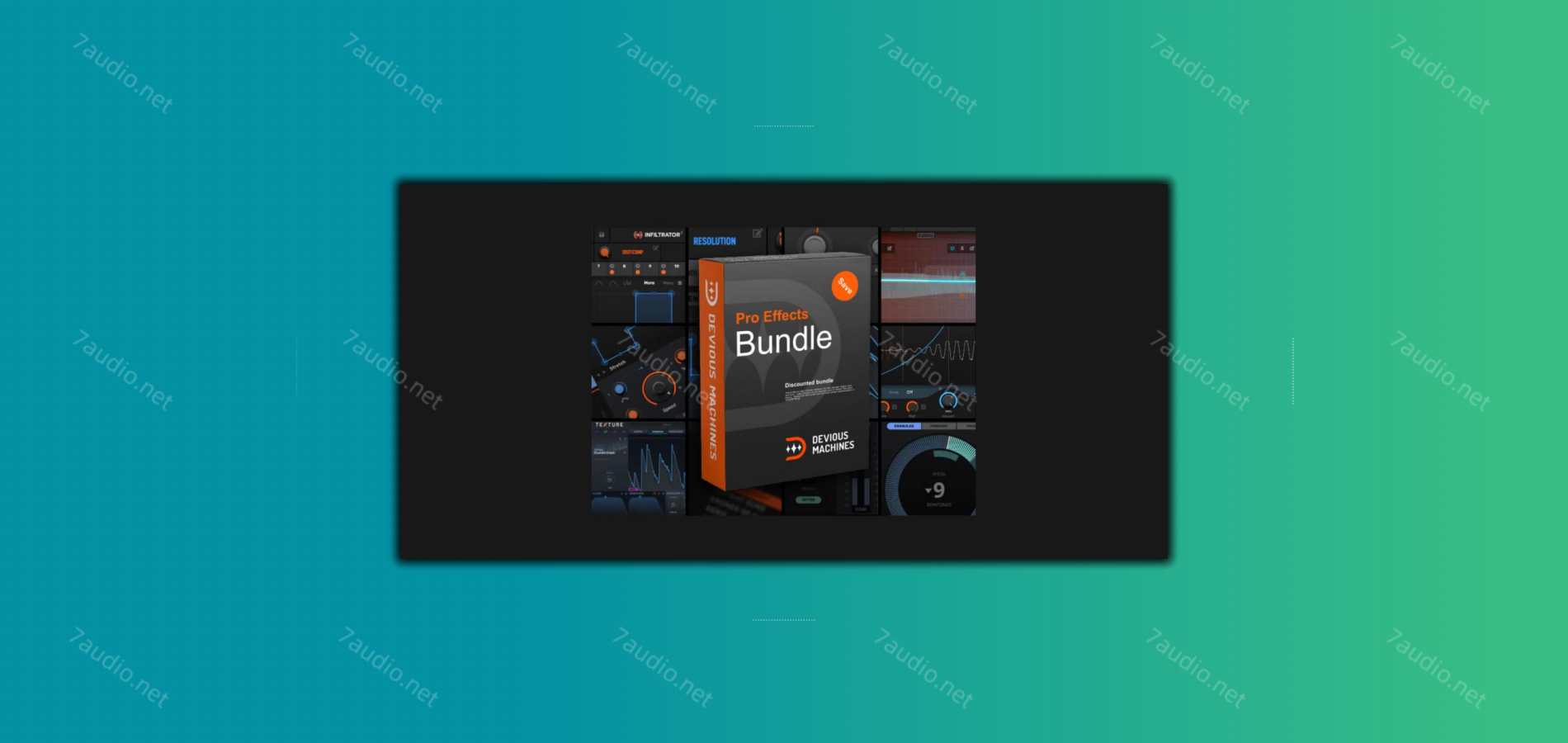 创意混音插件套装 Devious Machines Effects Bundle v2025.6 TCD WIN-7audio