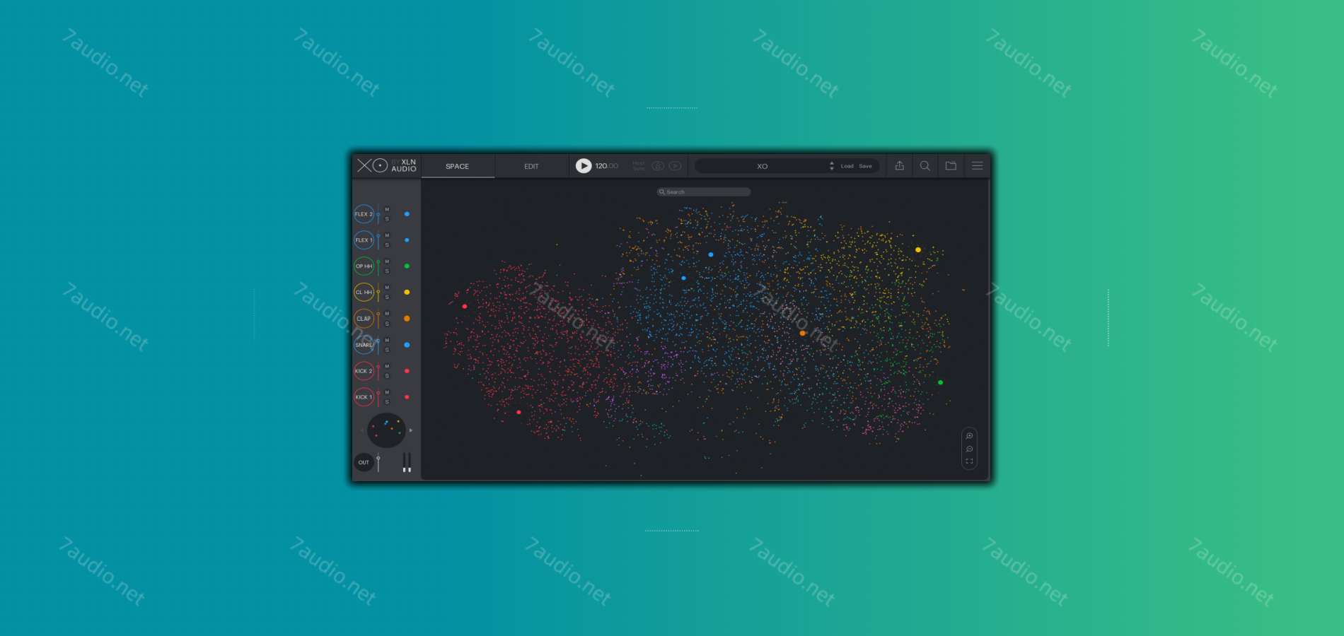 创意节奏采样音序器 XLN Audio XO v1.7.6 HCiSO MacOS-7audio