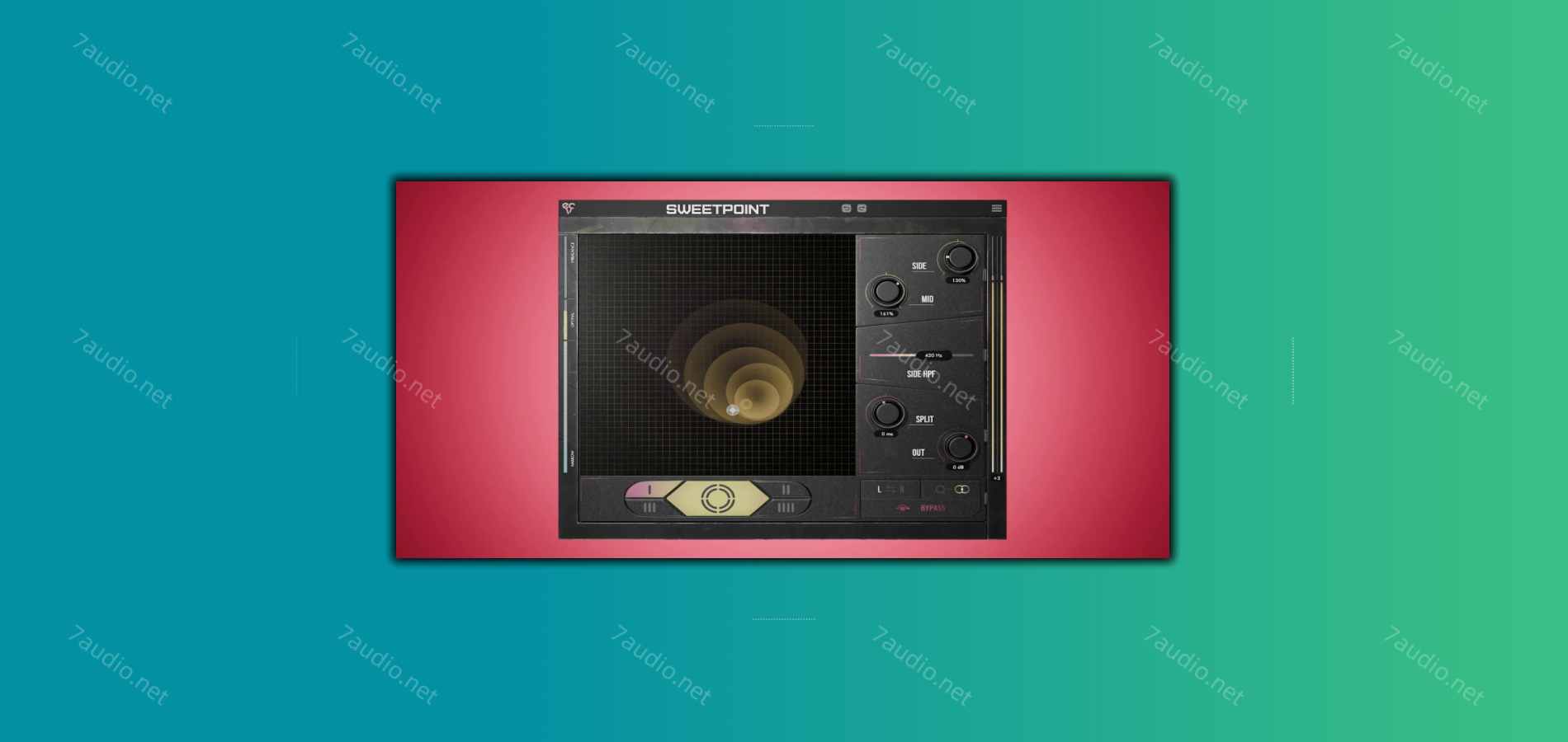 增强立体声场插件 Ear Candy Technologies SweetPoint v1.0.5 MOCHA WIN-7audio