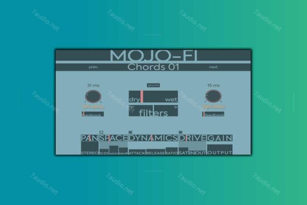 多效果延时插件 Red Sounds Mojo Fi v1.0.1 WIN&MAC-7audio