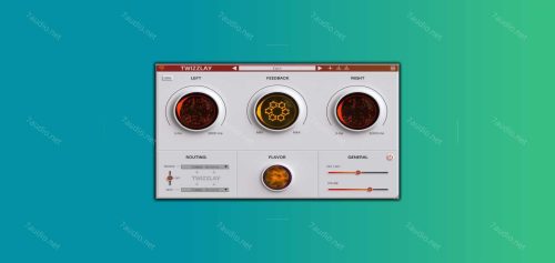 延迟效果插件 EarCandy Technologies Twizzlay v1.0.4 MOCHA WIN-7audio