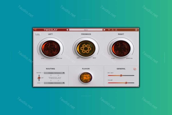 延迟效果插件 EarCandy Technologies Twizzlay v1.0.4 MOCHA WIN-7audio