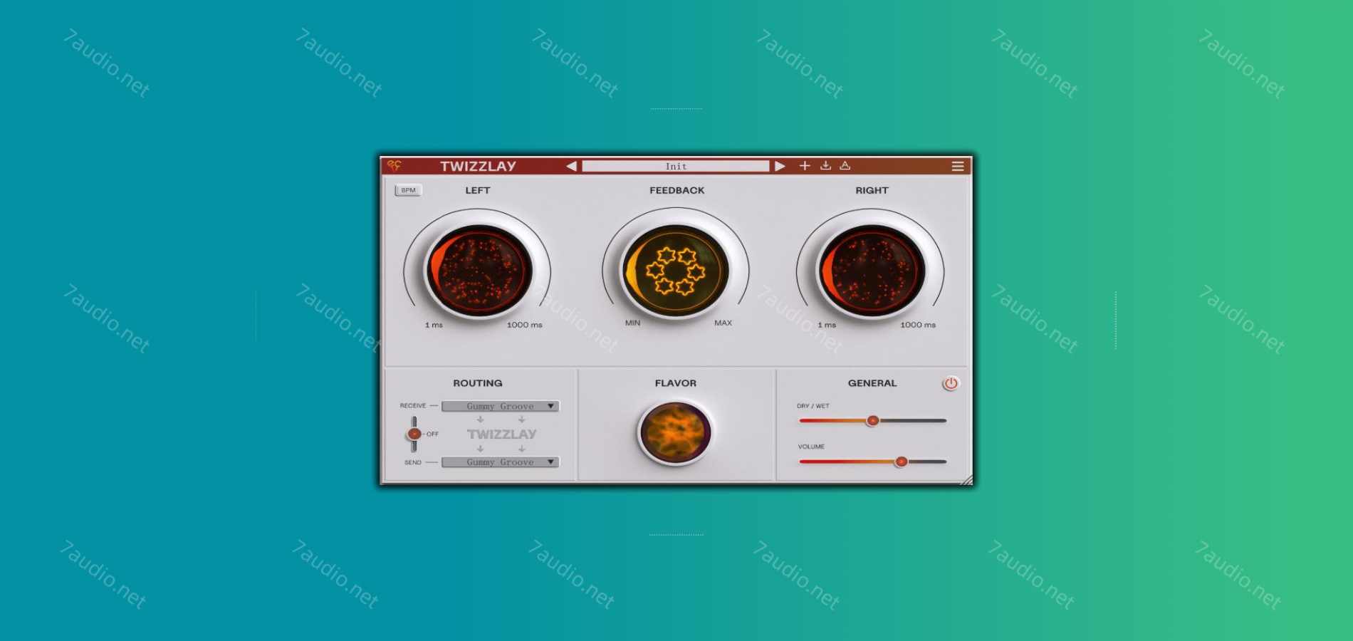 延迟效果插件 EarCandy Technologies Twizzlay v1.0.4 MOCHA WIN-7audio