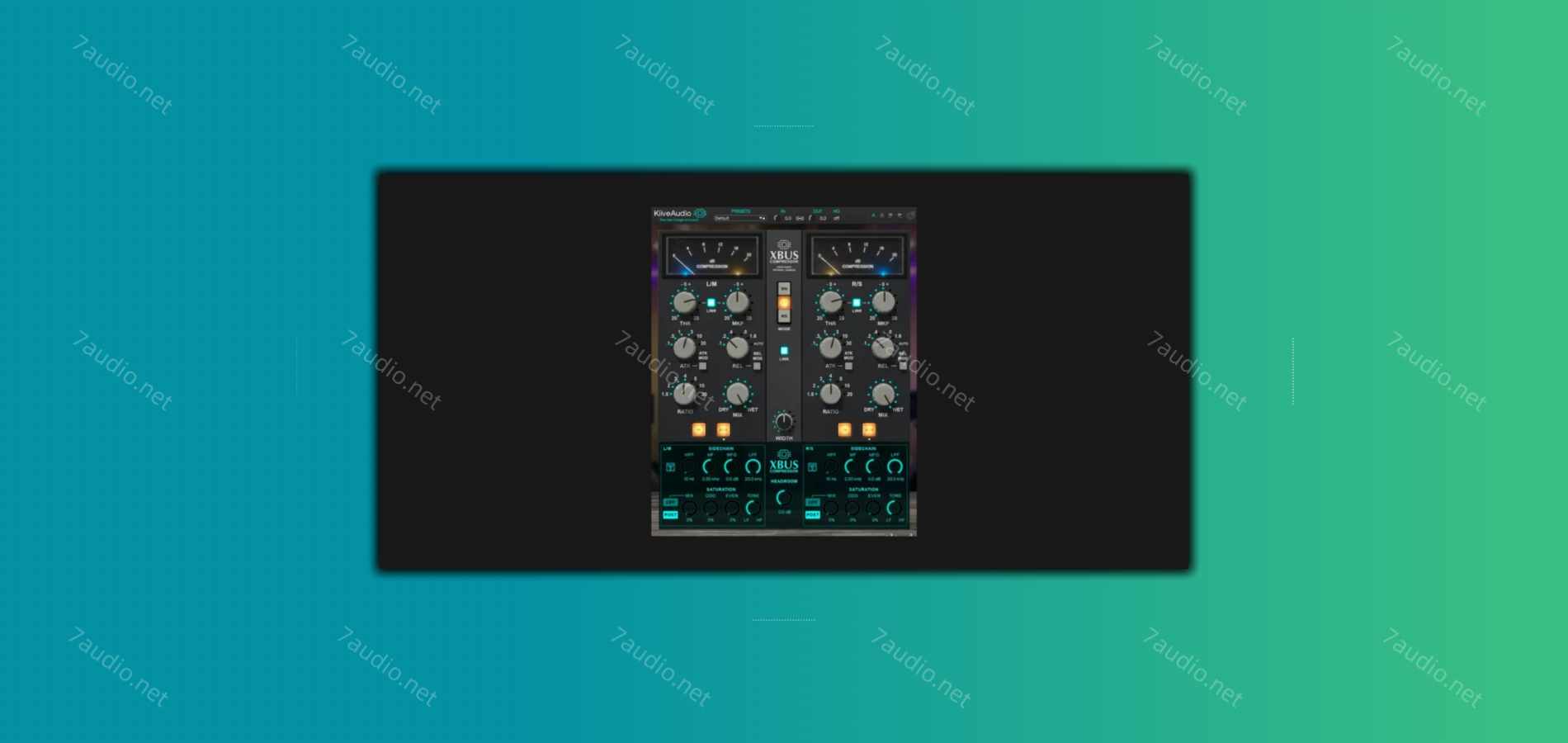 总线压缩器 Kiive Audio XBus v1.0.0 WIN&MAC-7audio