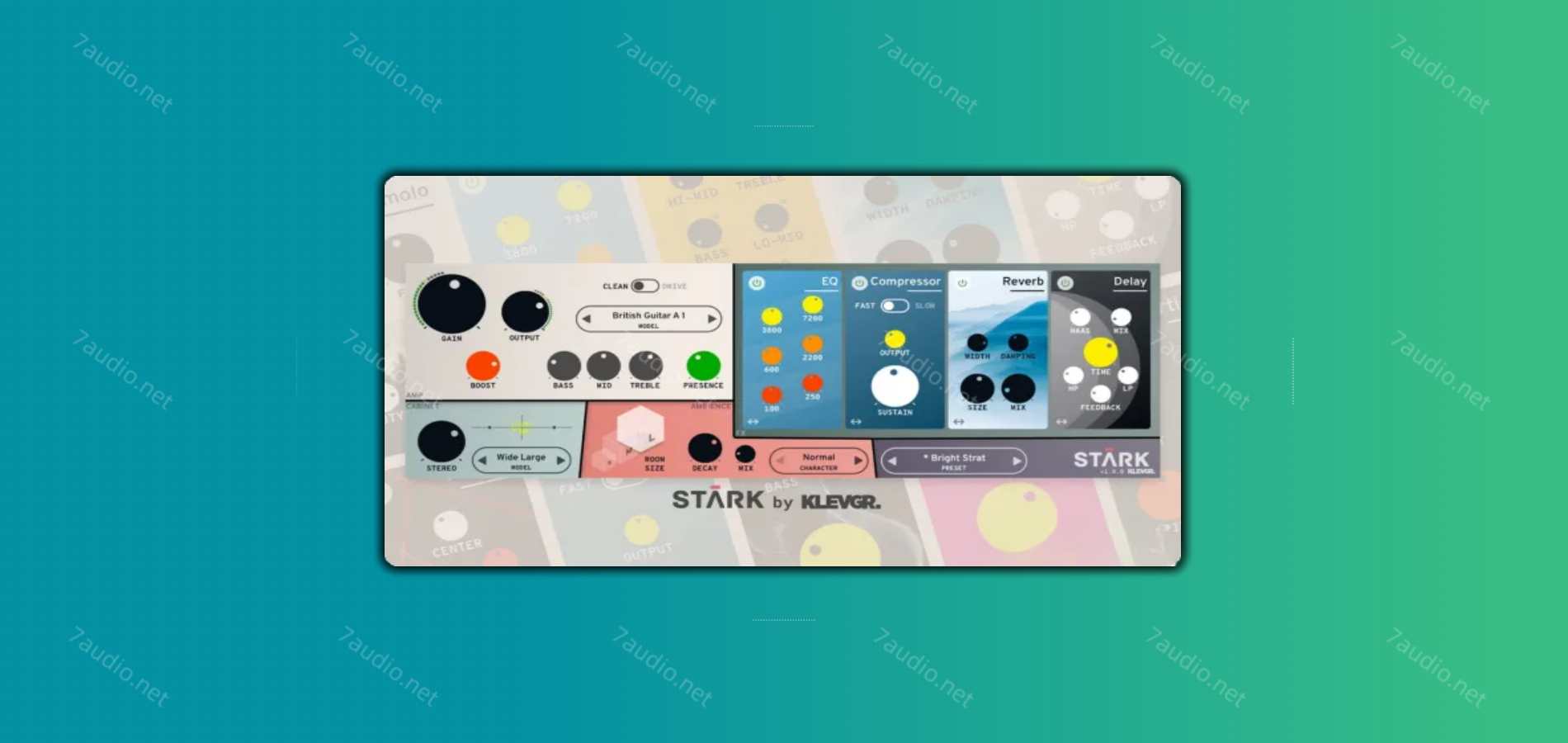 放大器模拟插件 Klevgrand STARK v1.2.0 TCD WIN-7audio