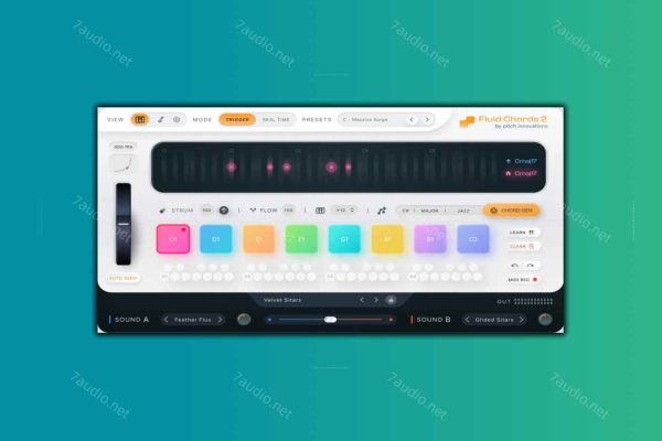 智能和弦变奏插件 Pitch Innovations Fluid Chords 2 v1.0.1 TC WIN-7audio