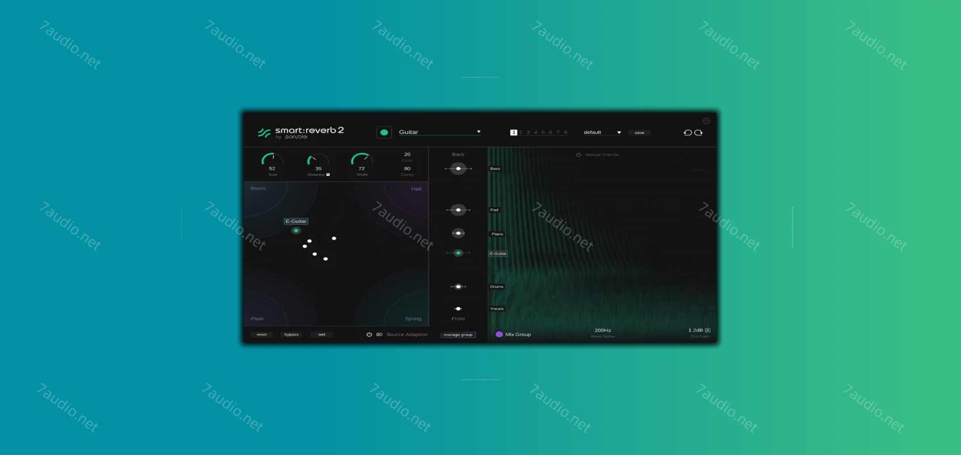 智能混响效果器 Sonible Smartreverb 2 v1.0.1 WIN&MAC-7audio