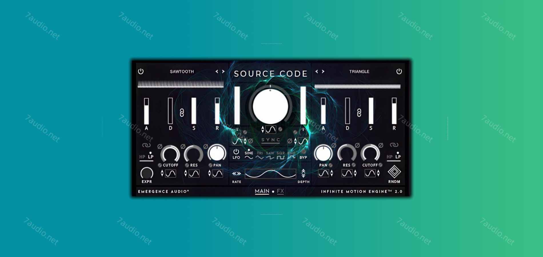 电子合成氛围音源 Emergence Audio Source Code KONTAKT-7audio