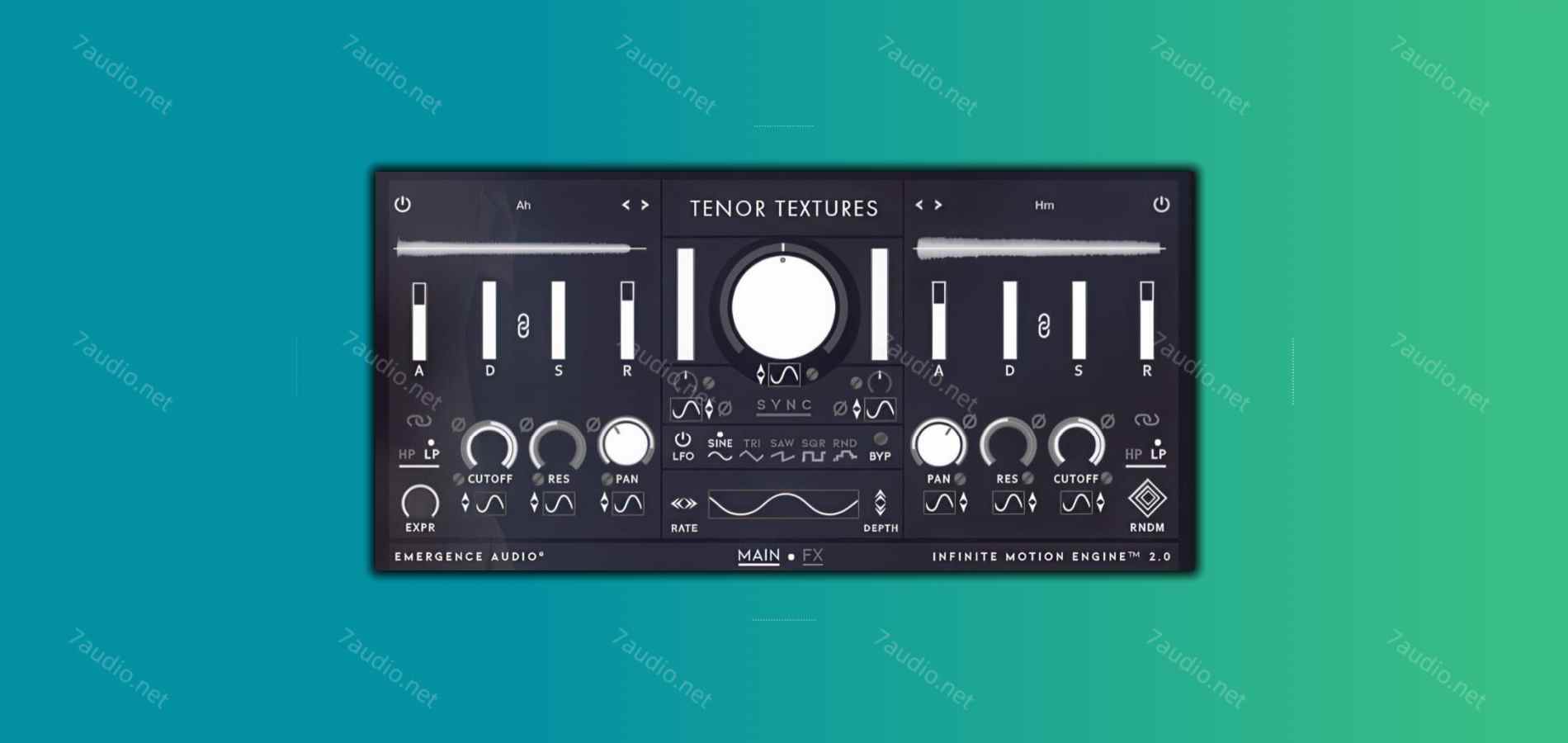 电影氛围人声音源 Emergence Audio Tenor Textures KONTAKT-7audio