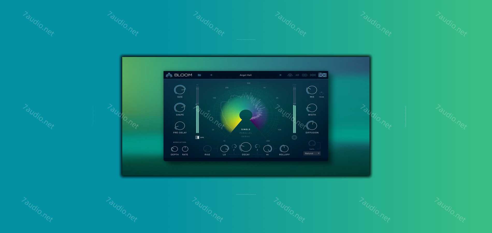 算法混响插件 UVI Bloom v1.0.0 WIN&MAC-7audio
