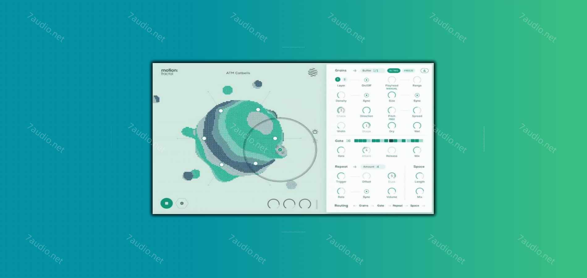 粒子效果插件 Excite Audio Motion Fractal v1.0.0 WIN&MAC-7audio