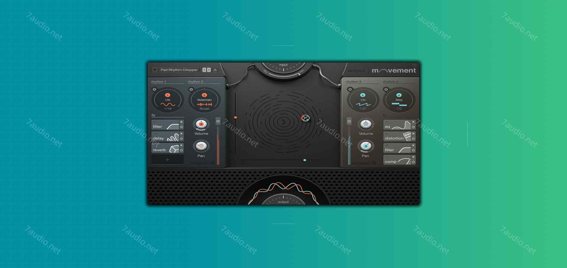 节奏动态效果器 Output Movement v1.2.1 WIN&MAC-7audio