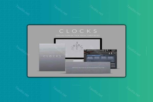 钟表滴答声音源 8dio Clocks Kontakt-7audio