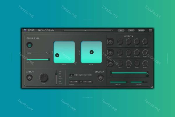 颗粒效果器 Ear Candy Technologies Phonograin v1.2.8 MOCHA WIN-7audio