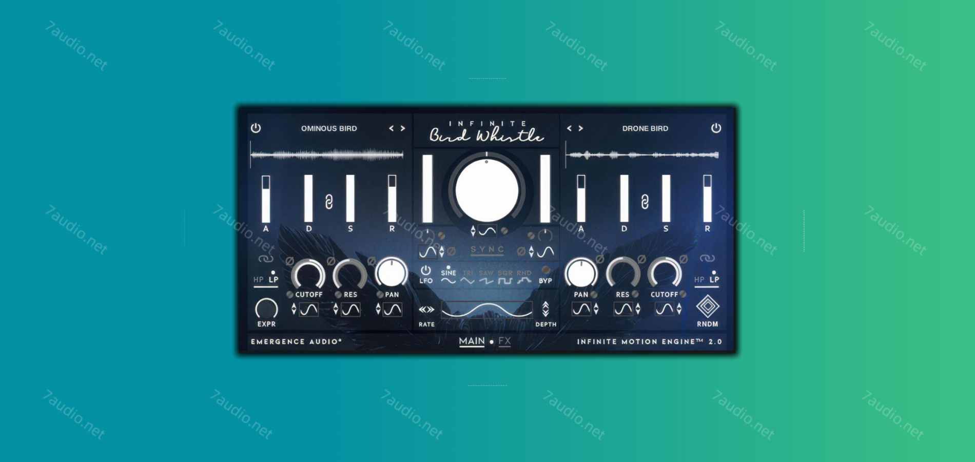鸟哨氛围音源 Emergence Audio Infinite Bird Whistle KONTAKT-7audio