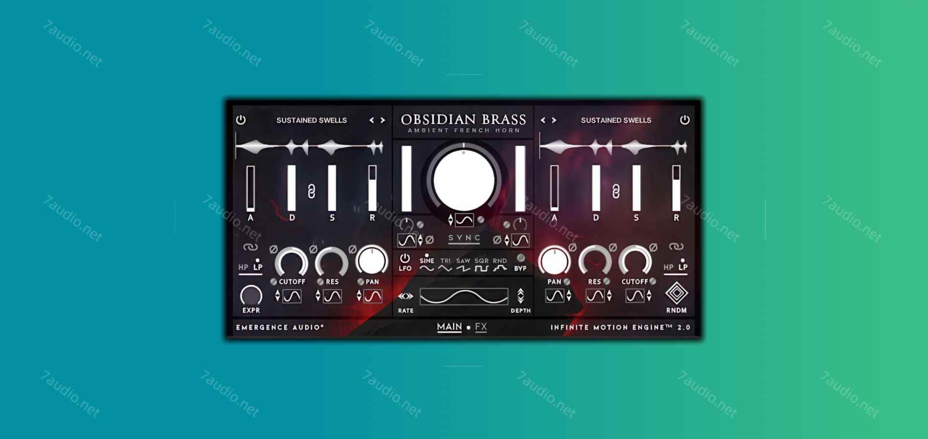 黑曜石铜管乐器音源 Emergence Audio Obsidian Brass v1.0.1 KONTAKT-7audio