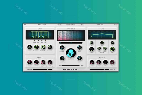 人声机器化调音插件 BABY Audio Humanoid v1.0.0 R2R WIN&MAC-7audio