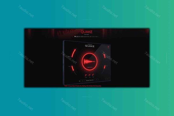 低音合成器 Cymatics QUAKE Bass Engine v1.0.0 WIN&MAC-7audio