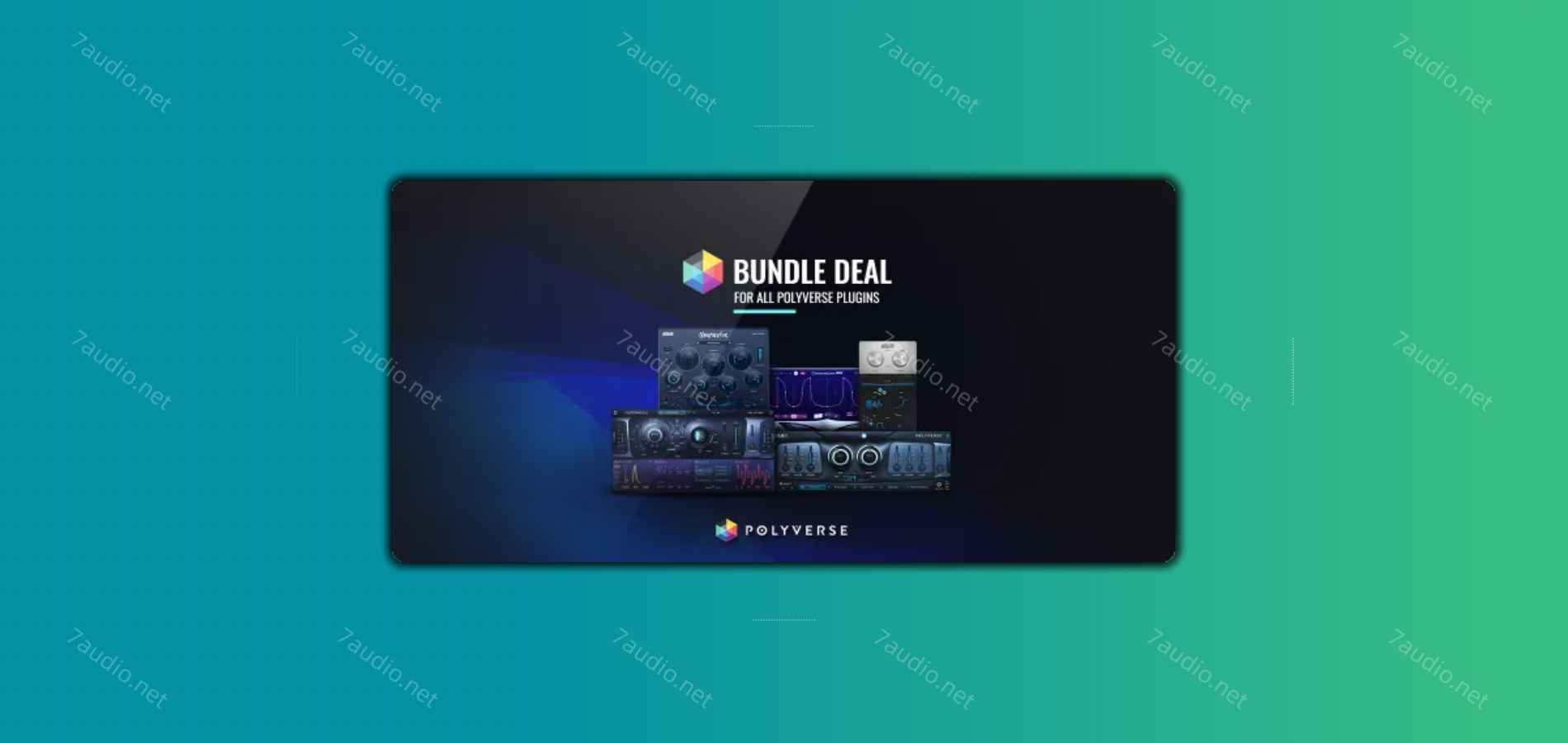 创意混音插件套装 Polyverse Music Bundle Deal v2025.7 VR WIN&MAC-7audio