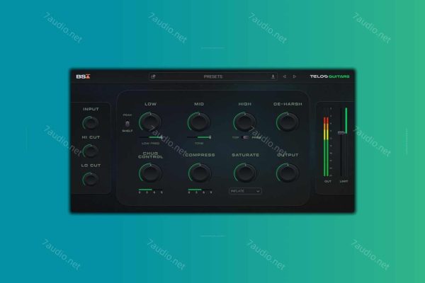 吉他混音效果器 Black Salt Audio Telos Guitars v1.0.3 BUBBiX WIN-7audio