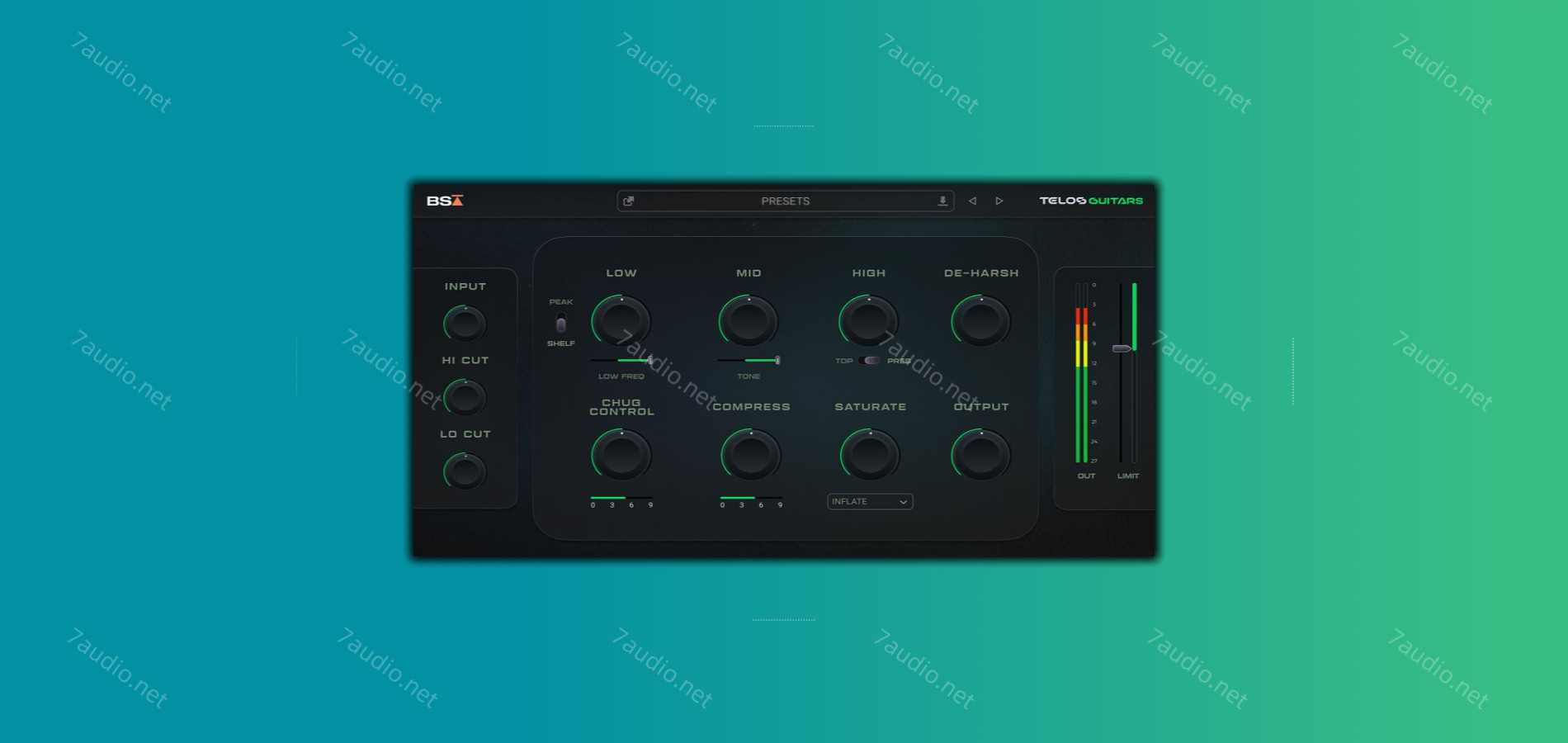 吉他混音效果器 Black Salt Audio Telos Guitars v1.0.3 BUBBiX WIN-7audio