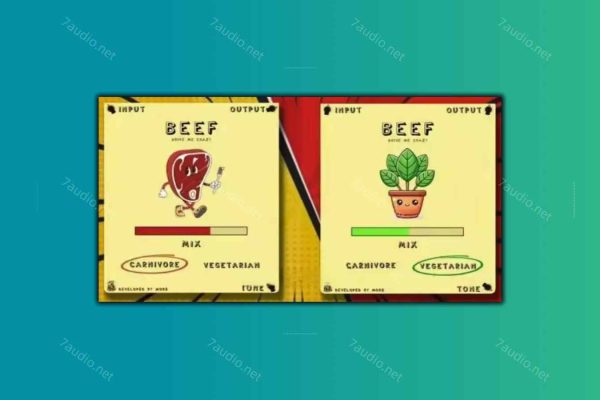 增强鼓力度效果器 Mors BEEF Drive FX Plugin v1.0.0 WIN&MAC-7audio