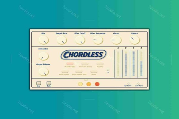 复古全音键琴音源 Dylan Mixer Chordless KONTAKT-7audio