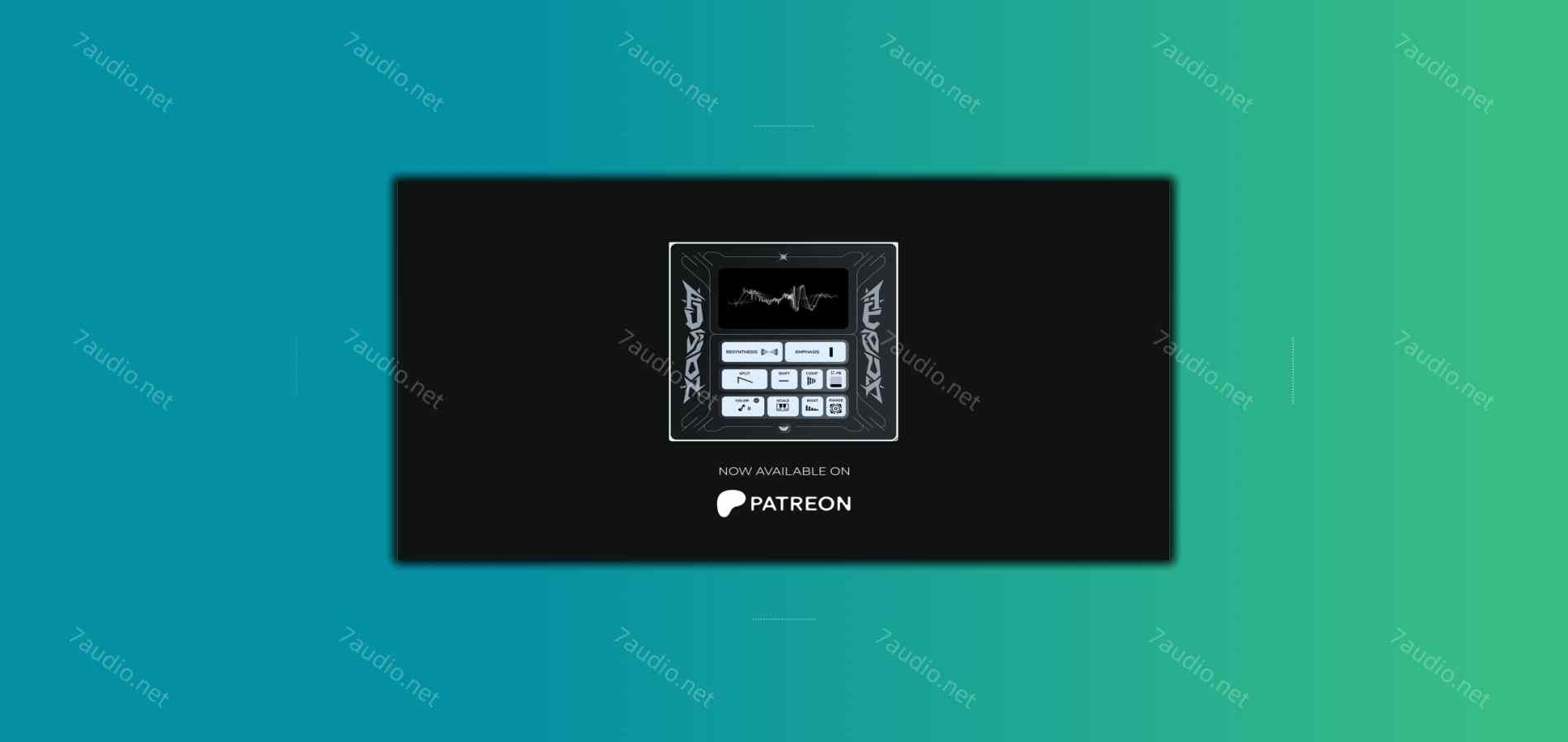实时频谱重合成插件 iFeature Ifea Fusion v1.1.0 WIN&MAC-7audio