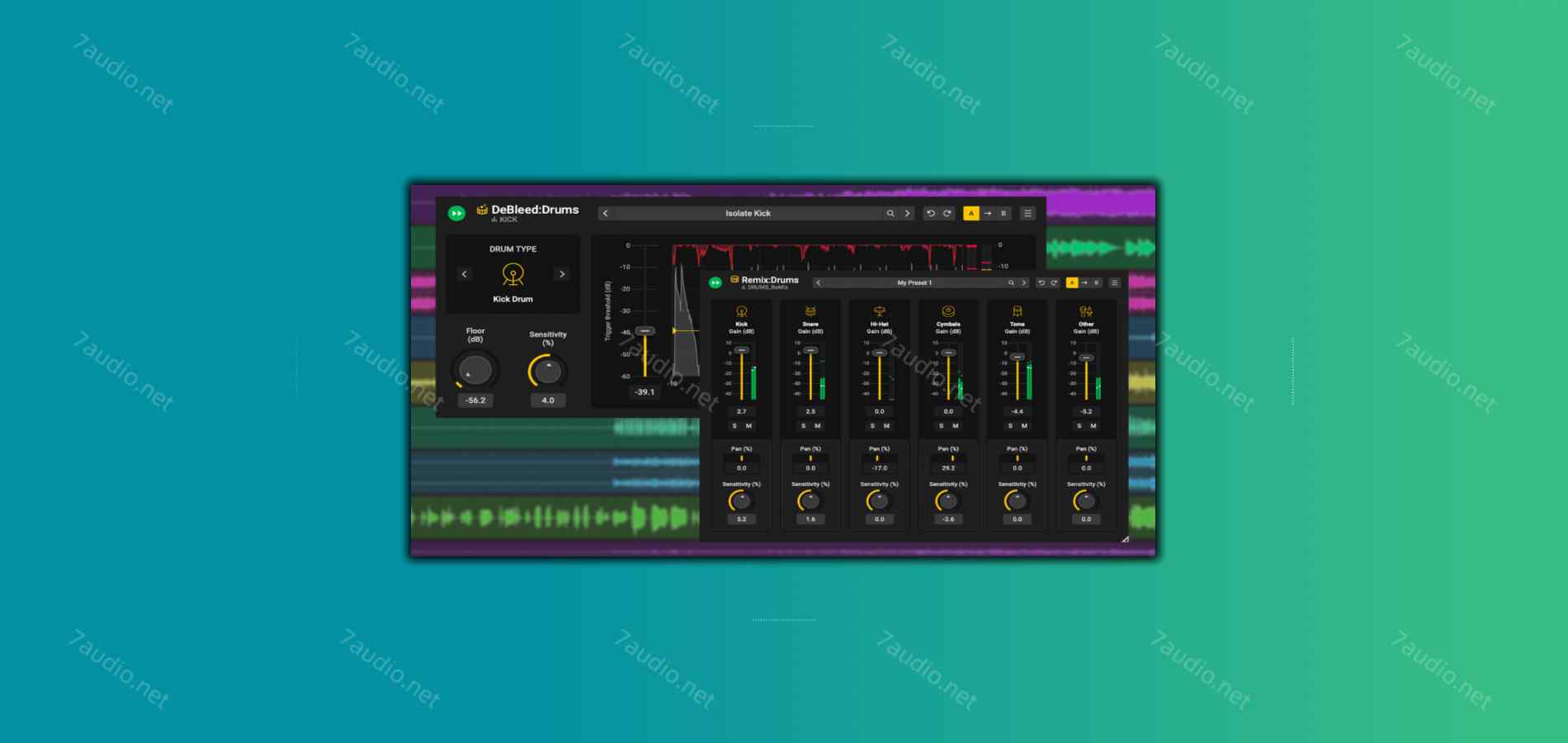 智能鼓声混音插件套装 Acon Digital Drum Production Suite v1.0.1 R2R WIN-7audio