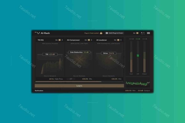 模块化智能通道条 Techivation AI-Rack v1.0.0 BUBBiX WIN-7audio