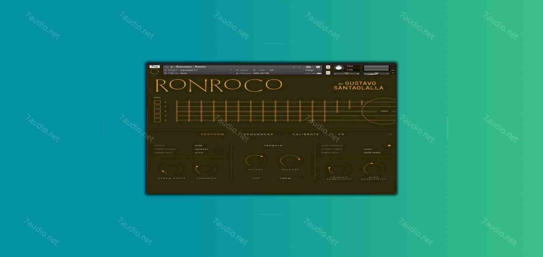 电影风景配乐音源 Spitfire Audio Ronroco by Gustavo Santaolalla KONTAKT-7audio