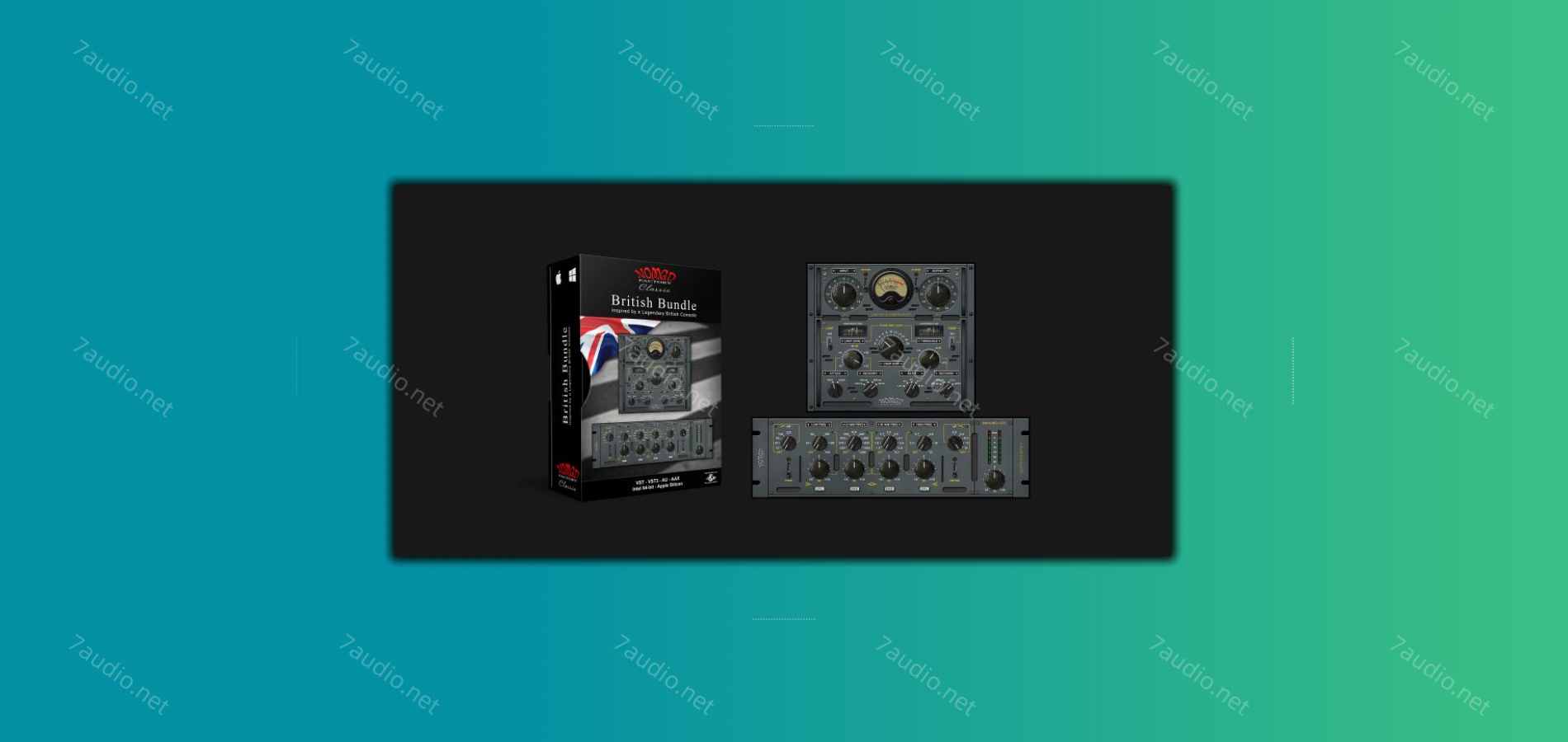 综合效果器套装 Nomad Factory British Bundle v2.1.0 HCiSO MacOS-7audio