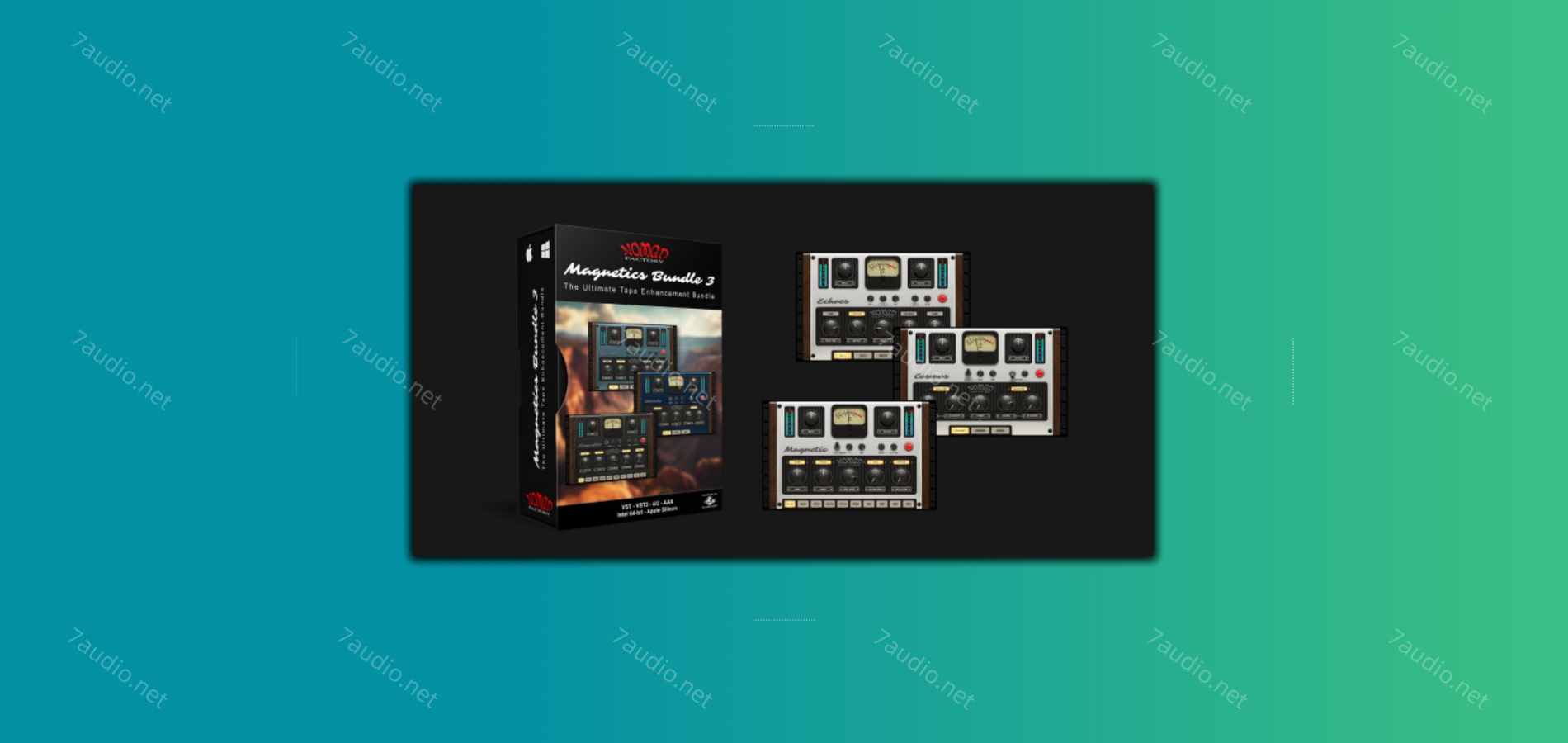 综合效果器套装 Nomad Factory Magnetics Bundle v3.1.0 HCiSO MacOS-7audio