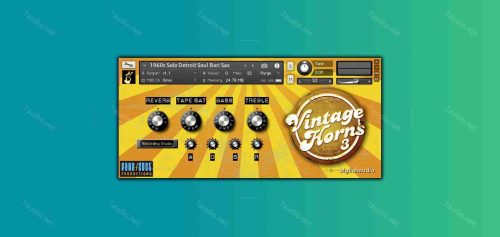 虚拟铜管号角乐器合集 Big Fish Audio Vintage Horns 3 KONTAKT-7audio