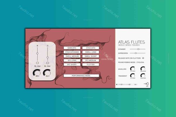 阿特拉斯长笛音源 Sonora Cinematic Atlas Flutes KONTAKT-7audio
