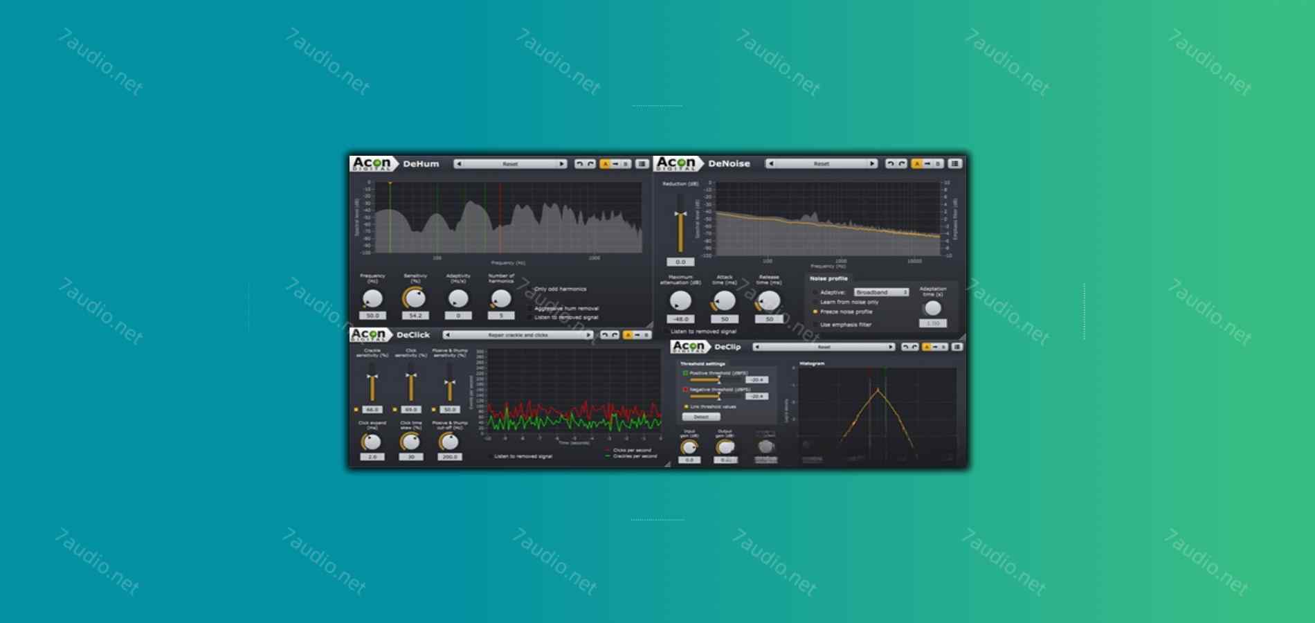音频降噪修复插件套装 Acon Digital Restoration Suite 2 v2.1.27 R2R WIN&MAC-7audio
