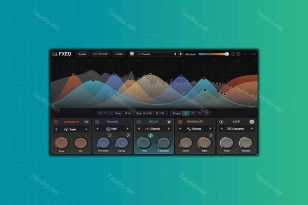 创意均衡效果器 iZotope FXEQ v1.0.0 WIN&MAC-7audio