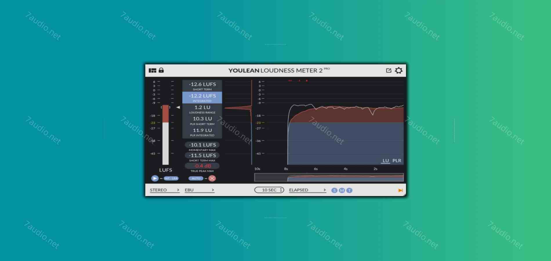响度测量插件 Youlean Loudness Meter Ultra v2.5.12 VR WIN-7audio