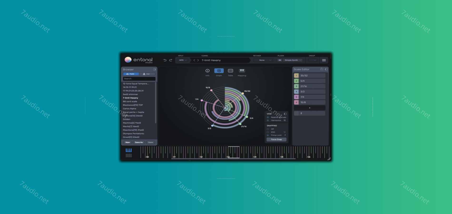 微调插件 Node Audio Entonal Studio v1.1.4 MOCHA WIN-7audio