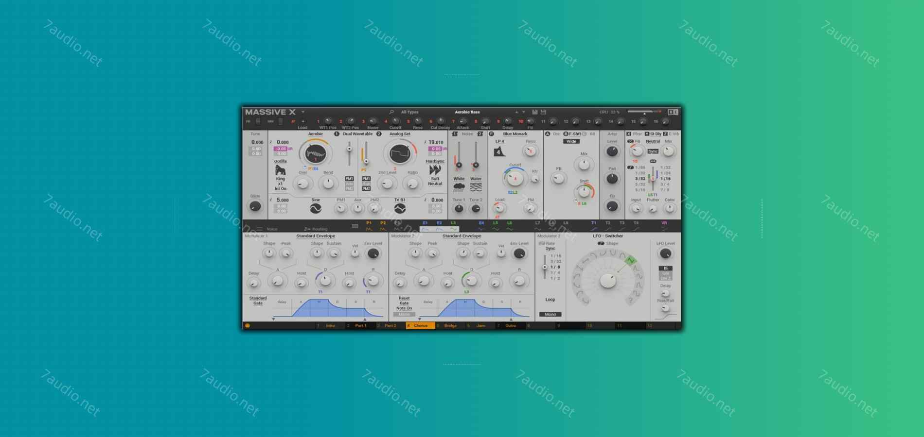 旗舰电子合成器 NI Massive X v1.6.0 CE WIN-7audio