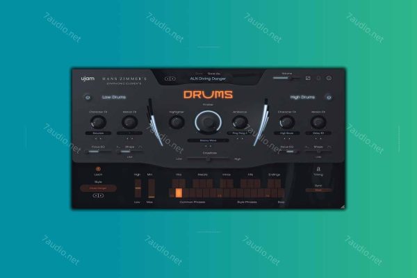 汉斯季默电影鼓音源 uJAM Symphonic Elements DRUMS v1.2.1 WIN&MAC-7audio