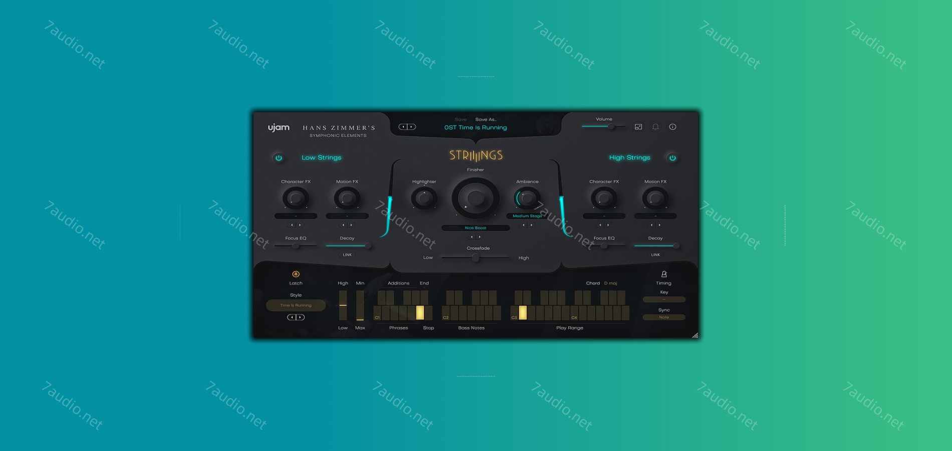 电影弦乐合奏音源 uJAM Symphonic Elements STRIIIINGS v1.2.2 WIN&MAC-7audio