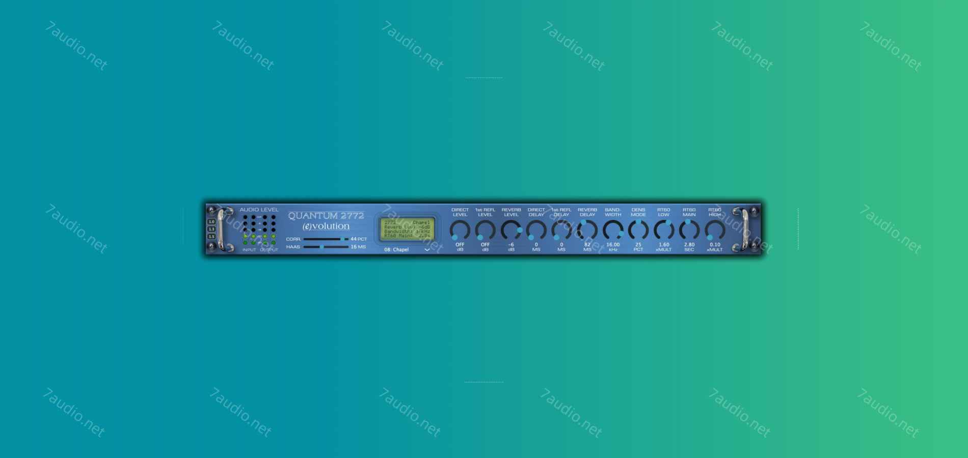 算法混响效果器 Savant Audio Labs Quantum Evolution v2.0.3 WIN&MAC-7audio