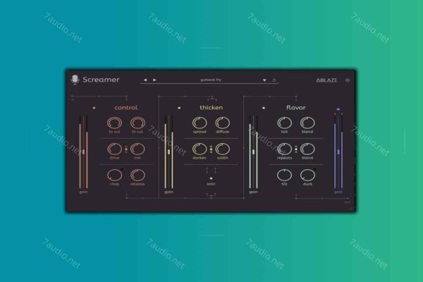 金属人声效果器 Ablaze Audio Screamer v1.0.0 WIN&MAC-7audio