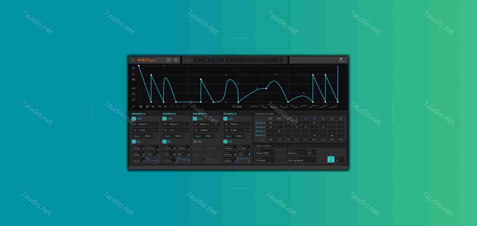 MIDI塑形器 CableGuys MidiShaper v1.6.2 CE WIN-7audio