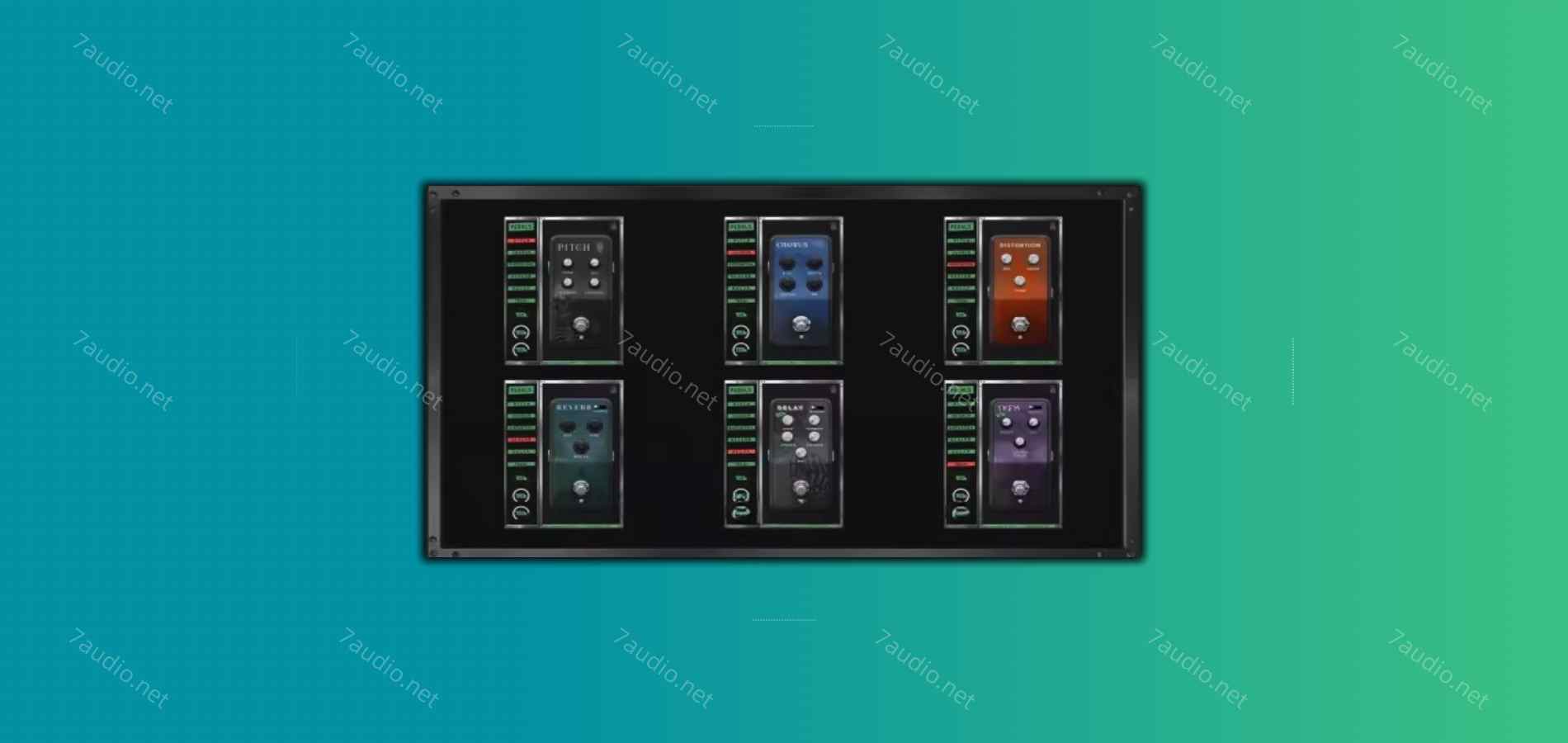 吉他效果器 Mors Pedals (6-In-1 FX Plugin) v1.0.0 WIN&MAC-7audio