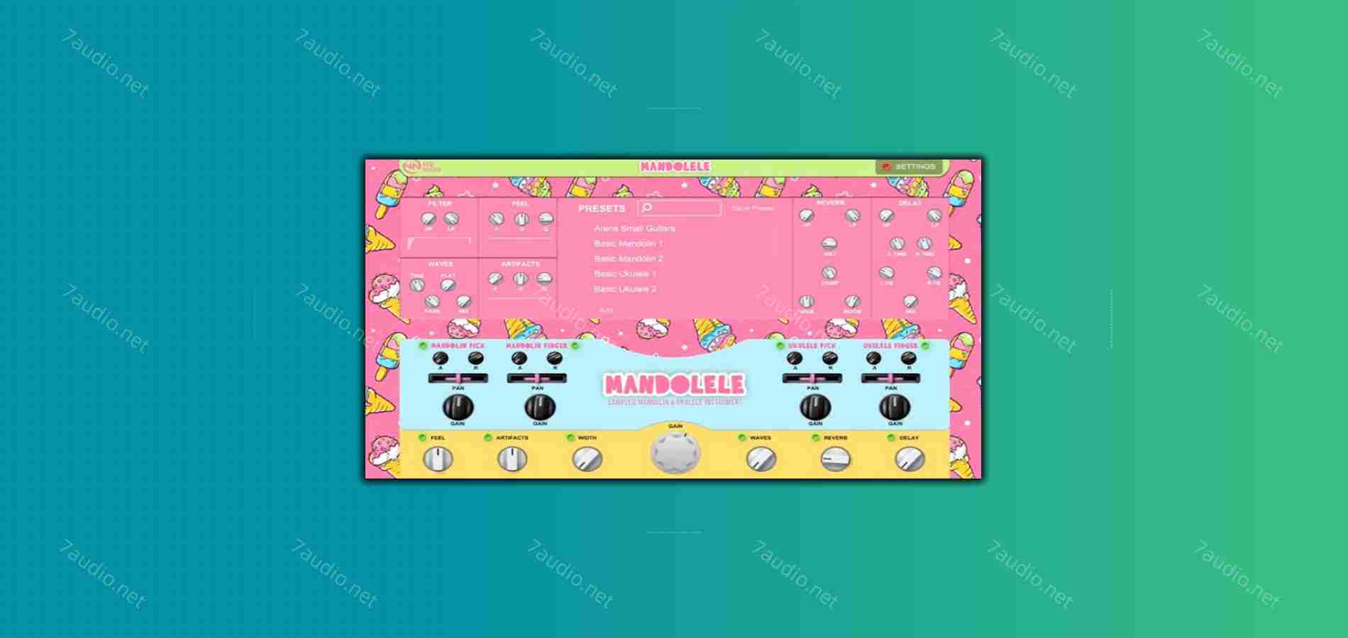 尤克里里音源 New Nation Mandolele v1.1.1 WIN&MAC-7audio