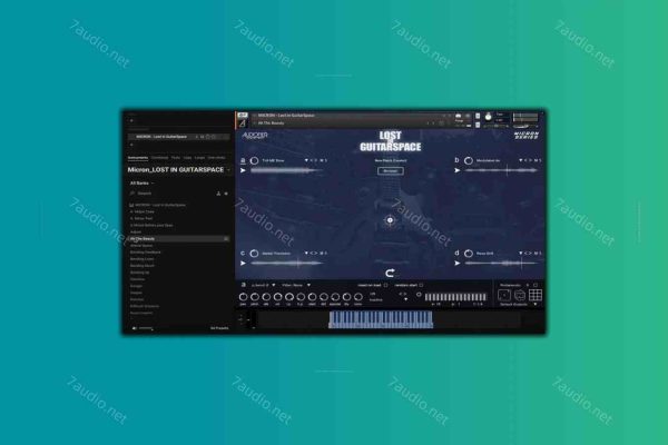 影视级吉他音源 Audiofier Micron Lost In Guitarspace KONTAKT-7audio